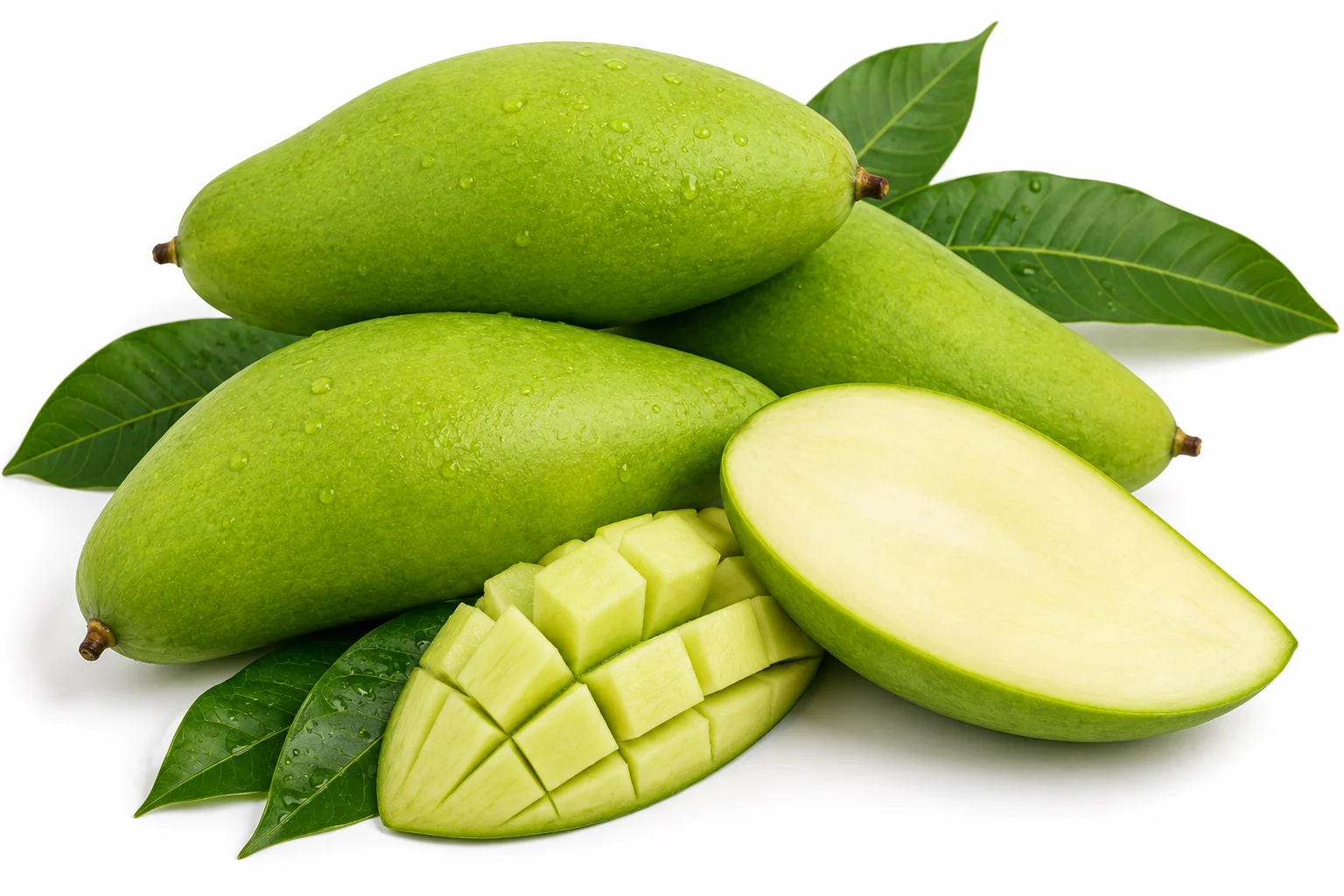 Young Green Mango from Thailand